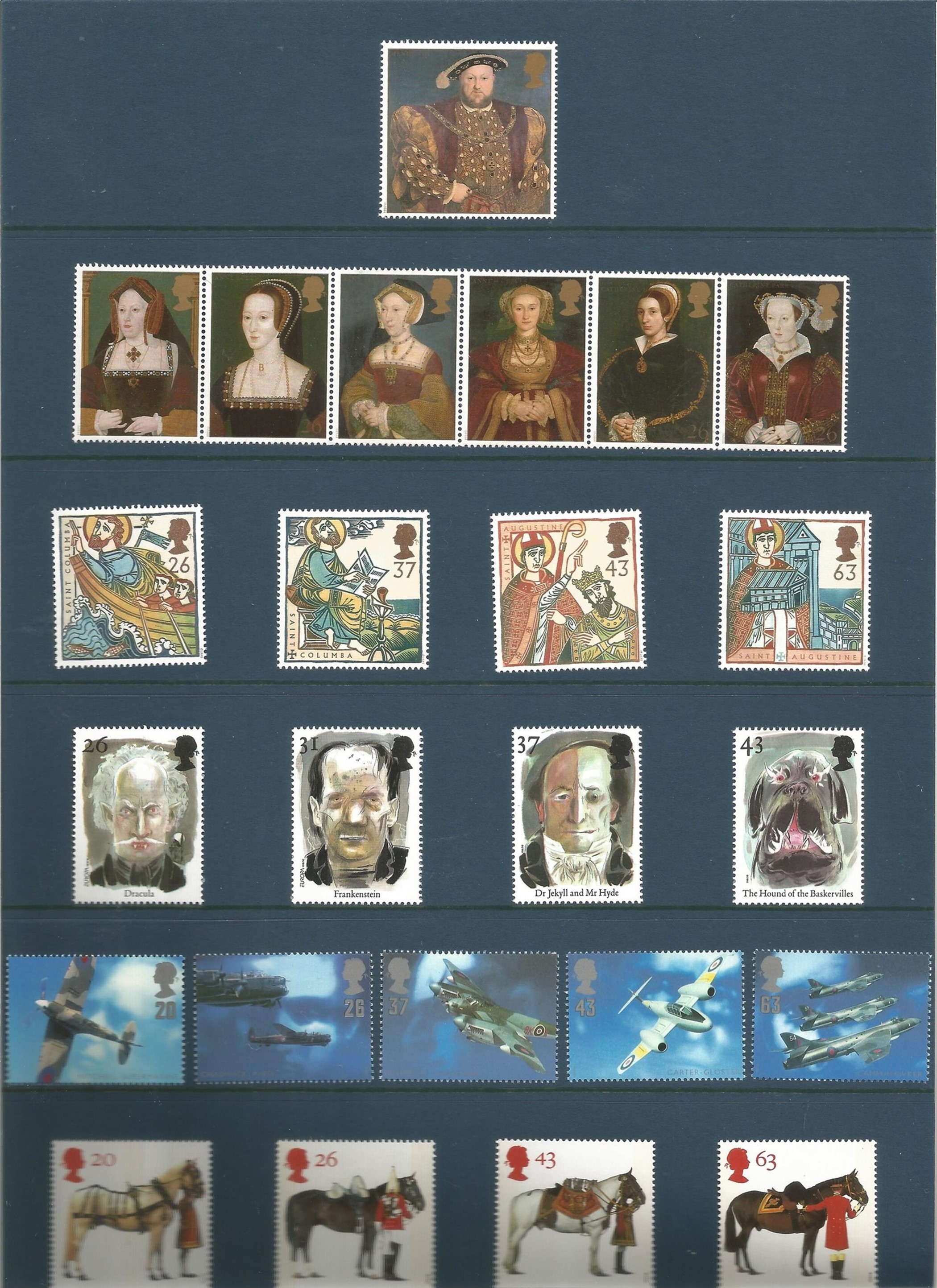 GB Mint Stamps Royal Mail Collectors Year pack 1997, containing all GB Stamps produced for 1997. - Image 2 of 3