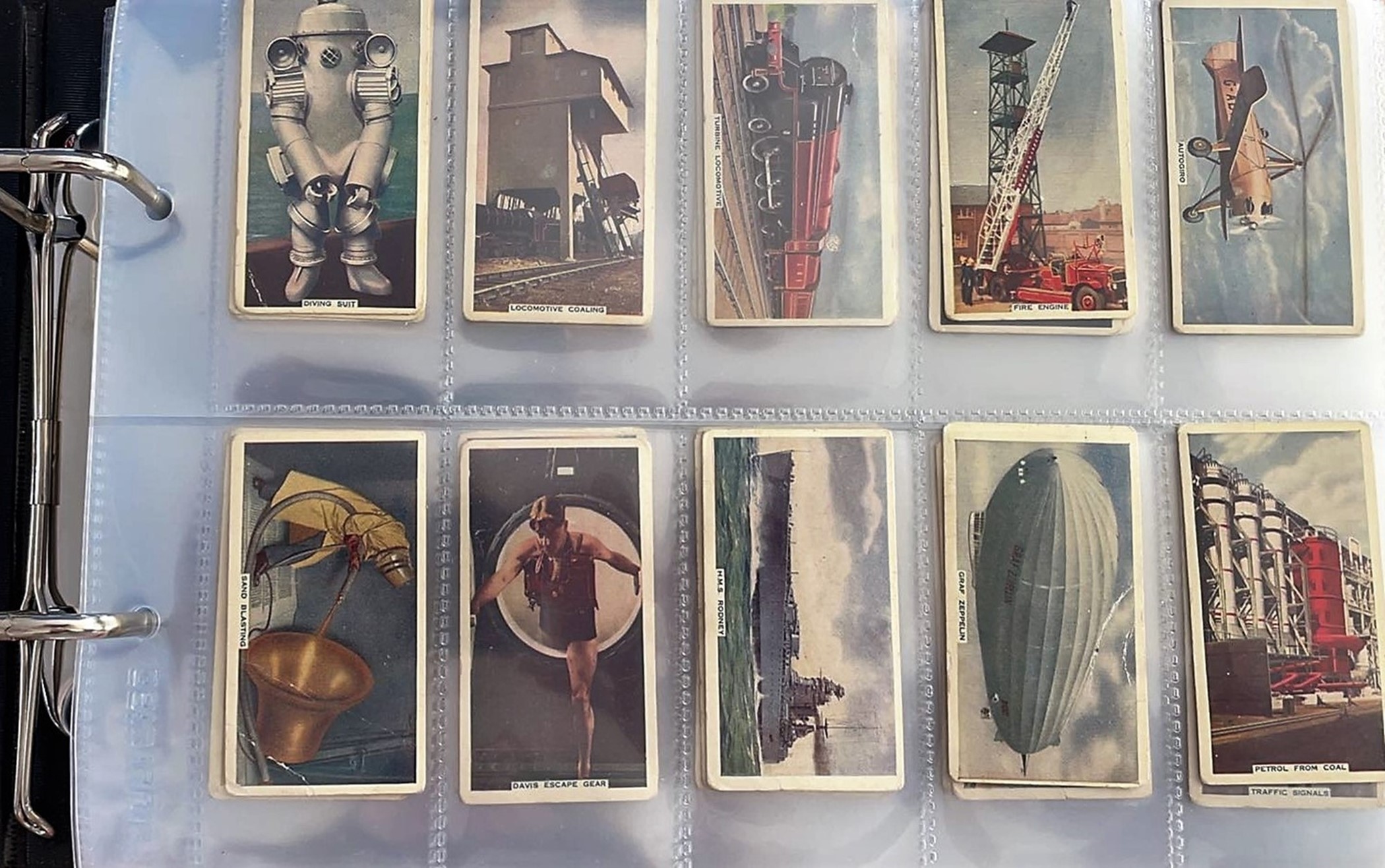 Collectors Cards / Cigarette Cards in Album with approx mixed 350 Cards groups of Cards Include - Image 4 of 4