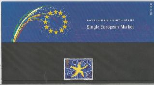 GB Mint Stamps Presentation Pack no 231 Single European Market 1992. Good condition. We combine