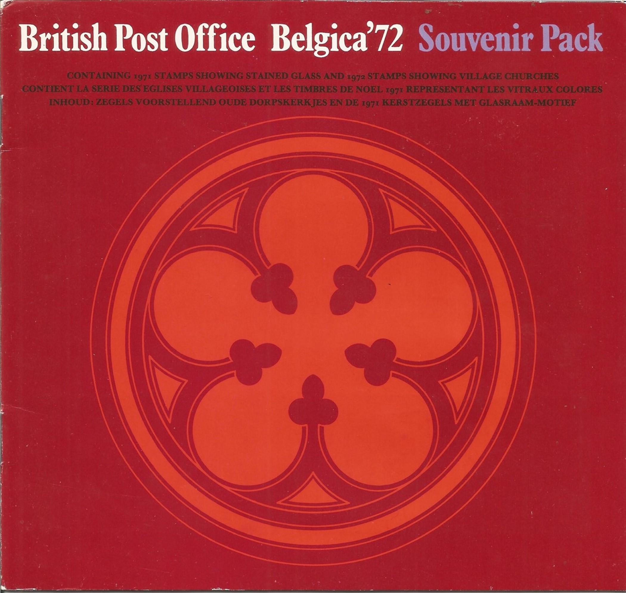 British Post Office Belgica' 72 Souvenir Pack. Good condition. We combine postage on multiple