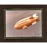 Historical Aviation Collection Comprising of Signed by Designer, Picture of Airship, Signed US