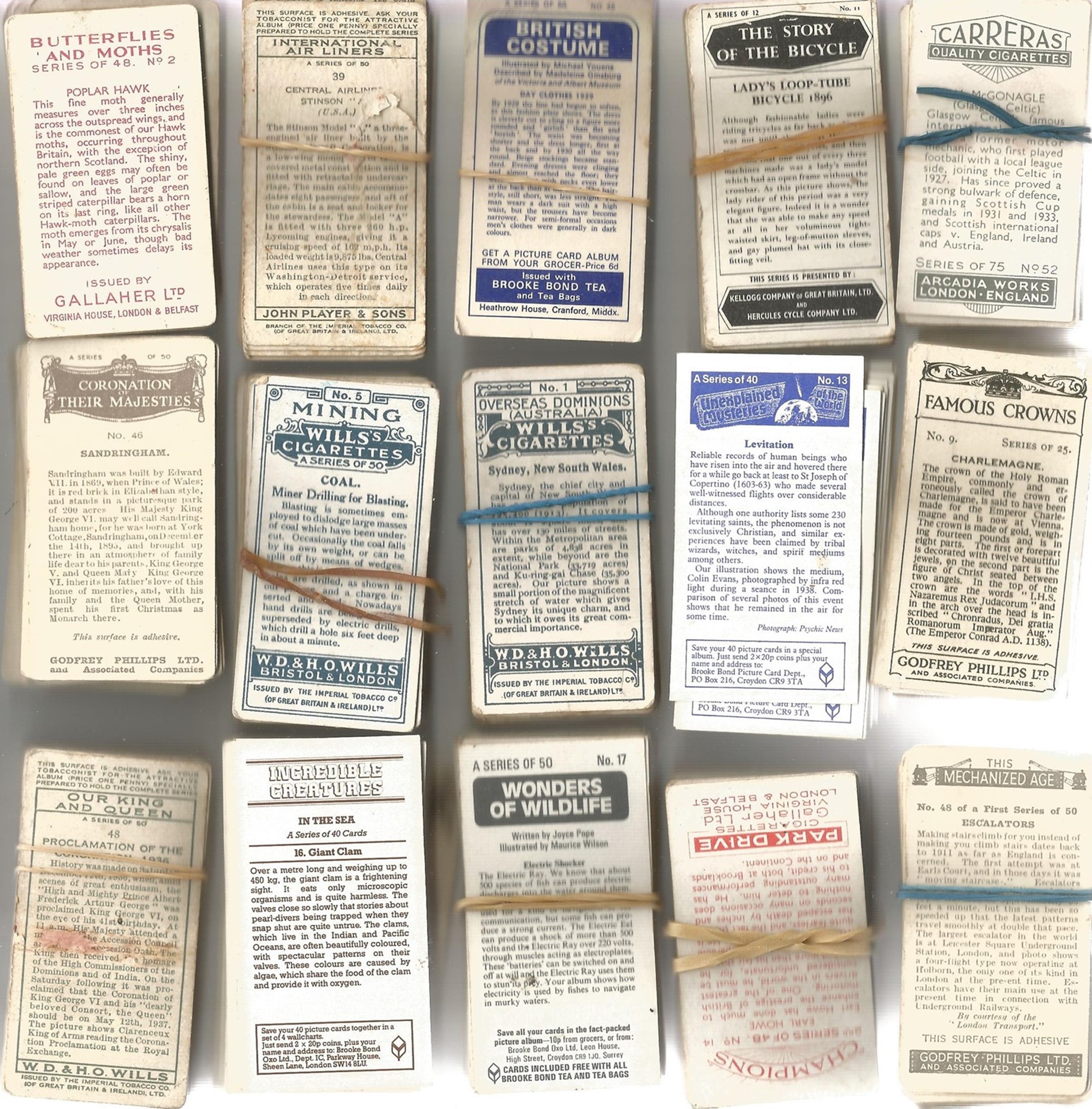 Collectors Cards / Cigarette Cards approx 400 loose cards (part sets) including The Story of the - Image 2 of 2