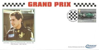 18 x FDC 3 X Ayrton Senna Grand Prix Silverstone 2007, 3 x (Concorde Flown)50th Anniversary of the