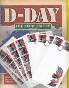 11 D Day FDC with Stamps and Various FDI Postmarks, Plus Manchester Evening News D Day The Final