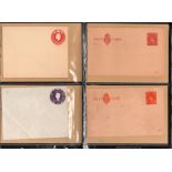 Vintage Prepaid letter card and postcard collection. A total of 18 letter cards and postcards