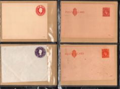 Vintage Prepaid letter card and postcard collection. A total of 18 letter cards and postcards