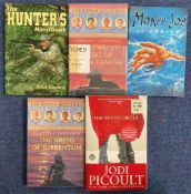 5 Signed Paperback Books, The Hunters Handbook, The Tenth Circle, Monkey Joe, The Sirens of