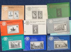 Mint Stamps 10 Guernsey Presentation Packs of Mint Stamps, Includes Prehistoric Monuments 1977,