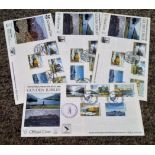 Benham FDC Collection 4 covers include The National Trust for Scotland Golden Jubilee and the