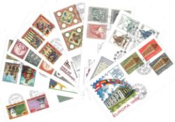 Collection of 59 Vaticane F. D. C. & Commemorative Covers, Good Condition. Good condition. We