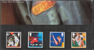 GB Mint Stamps Presentation Pack no 218 Sport 1991. Good condition. We combine postage on multiple