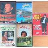 Signed DVD entertainment and music collection features 5 signatures including Jimmy Cricket Live