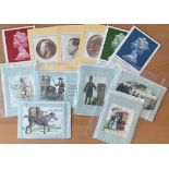 6 Post Office Greetings Cards with Various Victorian & 17 Century Scenes, Includes The Victorian