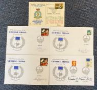 5 Royal Air Force Signed FDC Including Flown FDC Royal Air Force Sealand 30 Years in Maintenance