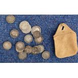 Vintage Coinage 14 x Silver Three Pence 1901, 1914, 1915, 1916, 3 x 1918, 2 x 1919, 1920, 1930,