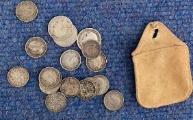Vintage Coinage 14 x Silver Three Pence 1901, 1914, 1915, 1916, 3 x 1918, 2 x 1919, 1920, 1930,