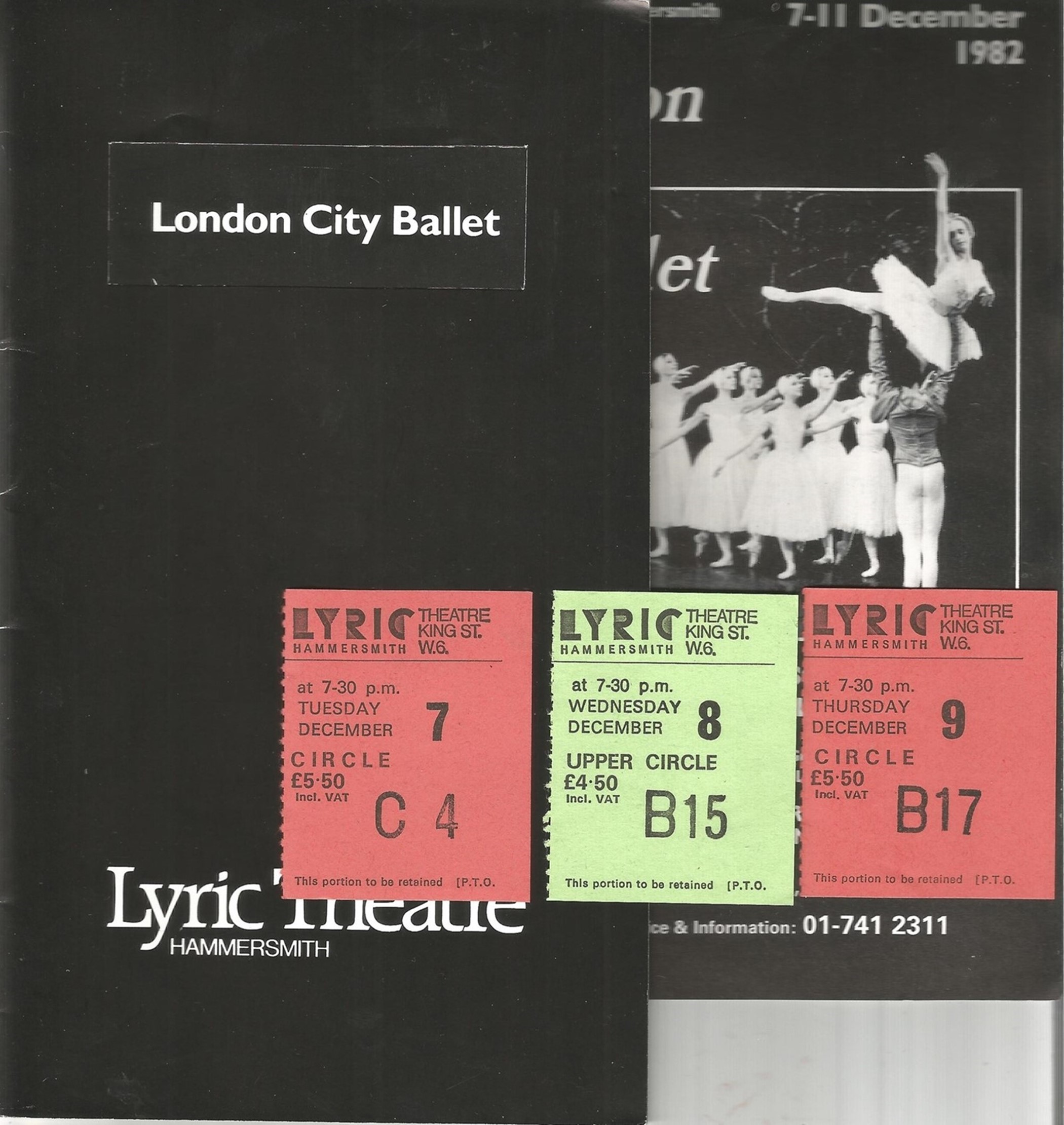 Collection of 6 in House Ballet Brochures, Including The Nutcracker Royal Festival Hall, London - Image 4 of 5