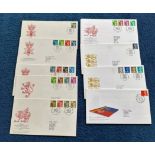 20 Definitive FDC with Stamps and Various FDI Postmarks, Includes Breaking Barriers 1998, Alias