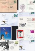 Ballooning collection of flown postcards and FDCs dates ranging from 1969 2004 including 10