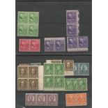 USA Stamps Used & Mint in Album, on Leaves and Stockcards / Hagner Block, A Large Quantity of USA