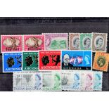 Worldwide used Stamps on 2 stockcards / Hagner Blocks, 37 assorted Worldwide Stamps Countries