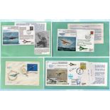 Flown FDC collection celebrating various flights. includes 4 covers, with post marks and Offical