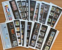 Large stamp Presentation pack collection of 28 mint packs, including: South West England, Millennium