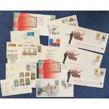 15 New Zealand & Hong Kong FDC with Stamps and FDI Postmarks, some duplicates, Includes 1985