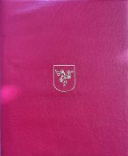 Stanley Gibbons Isle of Man Stamp Album printed 1980, No Stamps, Album has Images Dates Colours