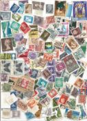 Worldwide Stamps Loose, a Morrisons freezer bag with an estimated 1000 1500 loose Stamps some are on
