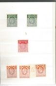 GB Stamps A small Stanley Gibbons Album approx 6 x 4, with 37 Stamps Mint & Used, Includes Mint 1910