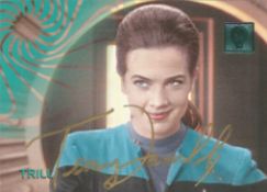 Star Gate. Terry Farrell Jadzia Dax Handsigned Offical Star Gate Card. Card No 137. Good