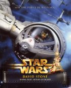 Star Wars 8x10 Return of the Jedi photo signed by B-Wing pilot David Stone. Good condition. All