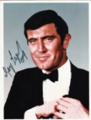 George Lazenby signed 10x8 James Bond colour photo. George Robert Lazenby is an Australian actor,