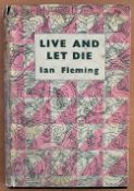 James Bond. Ian Fleming Hardback book Titled Live and Let Die Reprinted by The Reprint Society