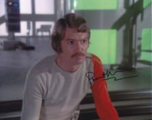 Blowout Sale! Space 1999 Prentis Hancock hand signed 10x8 photo. This beautiful 10x8 hand signed