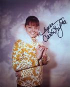 Lost in Space 8x10 photo signed by actress Angela Cartwright as Penny Robinson. Good condition.