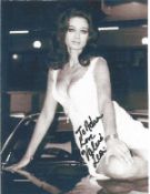 James Bond Valerie Leon signed 4x3 black and white photo. Valerie Therese Leon born 12 November 1943