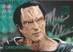 Star Gate. Gul Dukat Marc Alaimo Handsigned Offical Star Gate Card. Card No 98. Good Condition. Well