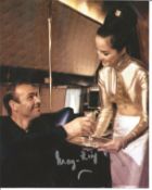 May Ling Mei Lei Handsigned 10x8 Colour Photo from the Film Goldfinger. Great Autograph, Well Sought