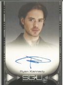 Ryan Kennedy signed Stargate Universe limited edition card signed as he plays Dr Williams in the
