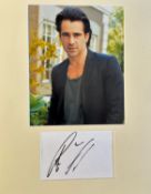 Actor Colin Farrell Handsigned signature card, with a 10x8 Colour photo of himself. Colin James