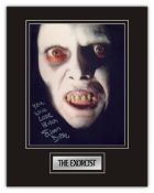 Stunning Display! The Exorcist Eileen Dietz hand signed professionally mounted display. This