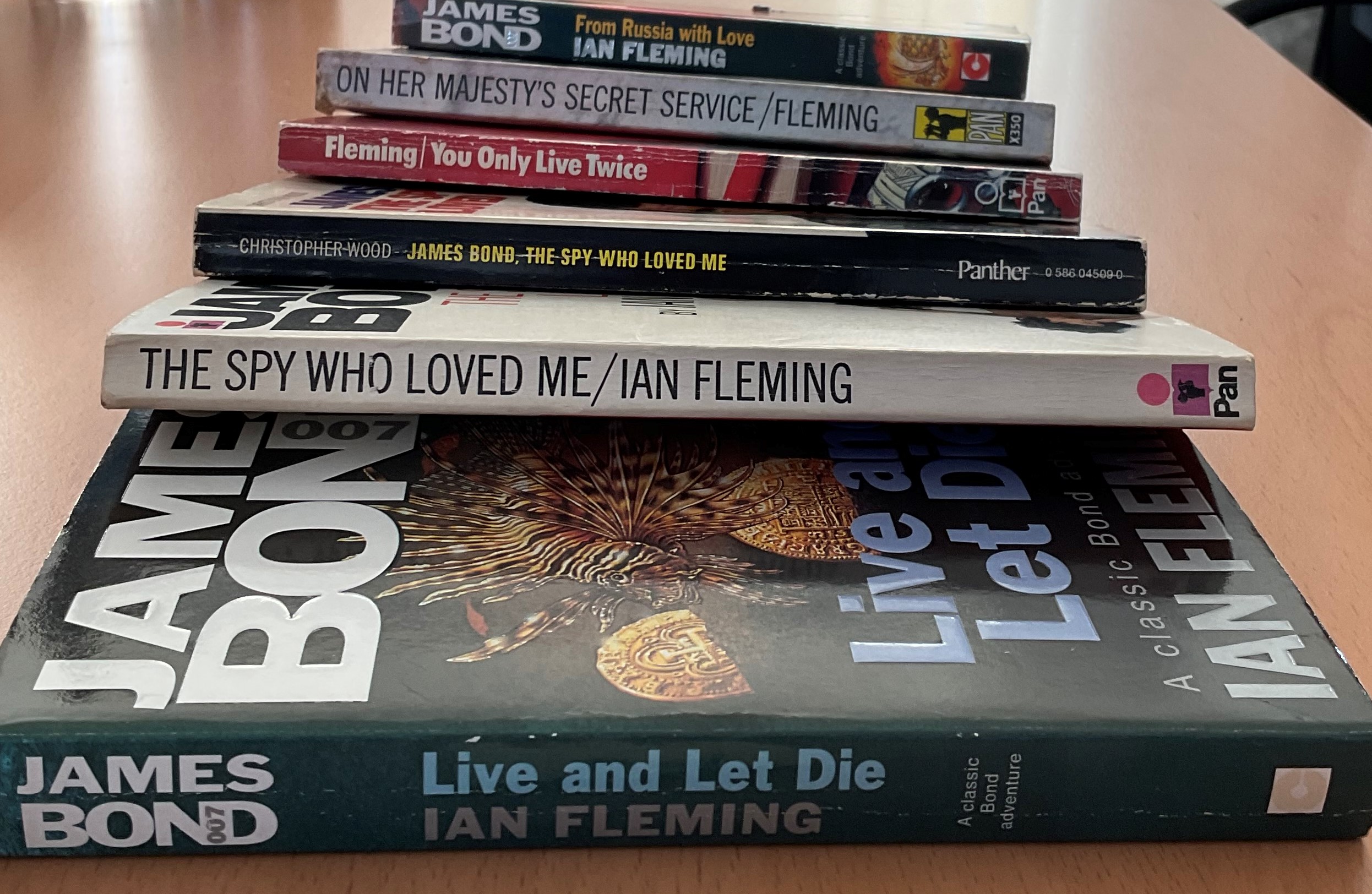James Bond Collection of 6 Paperback books including Live and Let Die, The Spy who Loved Me x2, - Image 2 of 2
