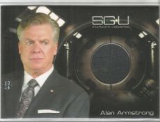 Alan Armstrong Stargate Universe piece of authentic costume material worn by Christopher McDonald.