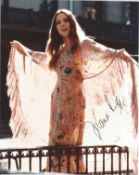 Diana Rigg Countess Teresa di Vicenzo-Wife of Bond Handsigned 10x8 Colour Photo from Her Majestys