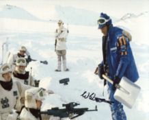 Star Wars 8x10 Empire Strikes Back photo signed by 2nd Unit director Bill Westley. Good condition.