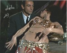 Lisa Guiraut Leila Handsigned 10x8 Colour Photo From Russia With Love Bond Film. Signed with