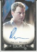 Patrick Gilmore signed Stargate Universe limited edition card signed as he plays Dale Volker in
