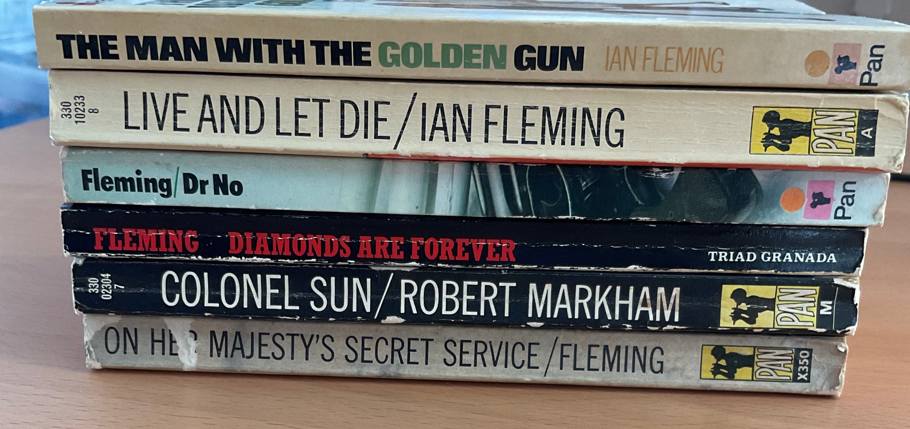 James Bond Collection of 3 Paperback books by Ian Fleming and Robert Markham titled include On her - Image 2 of 2